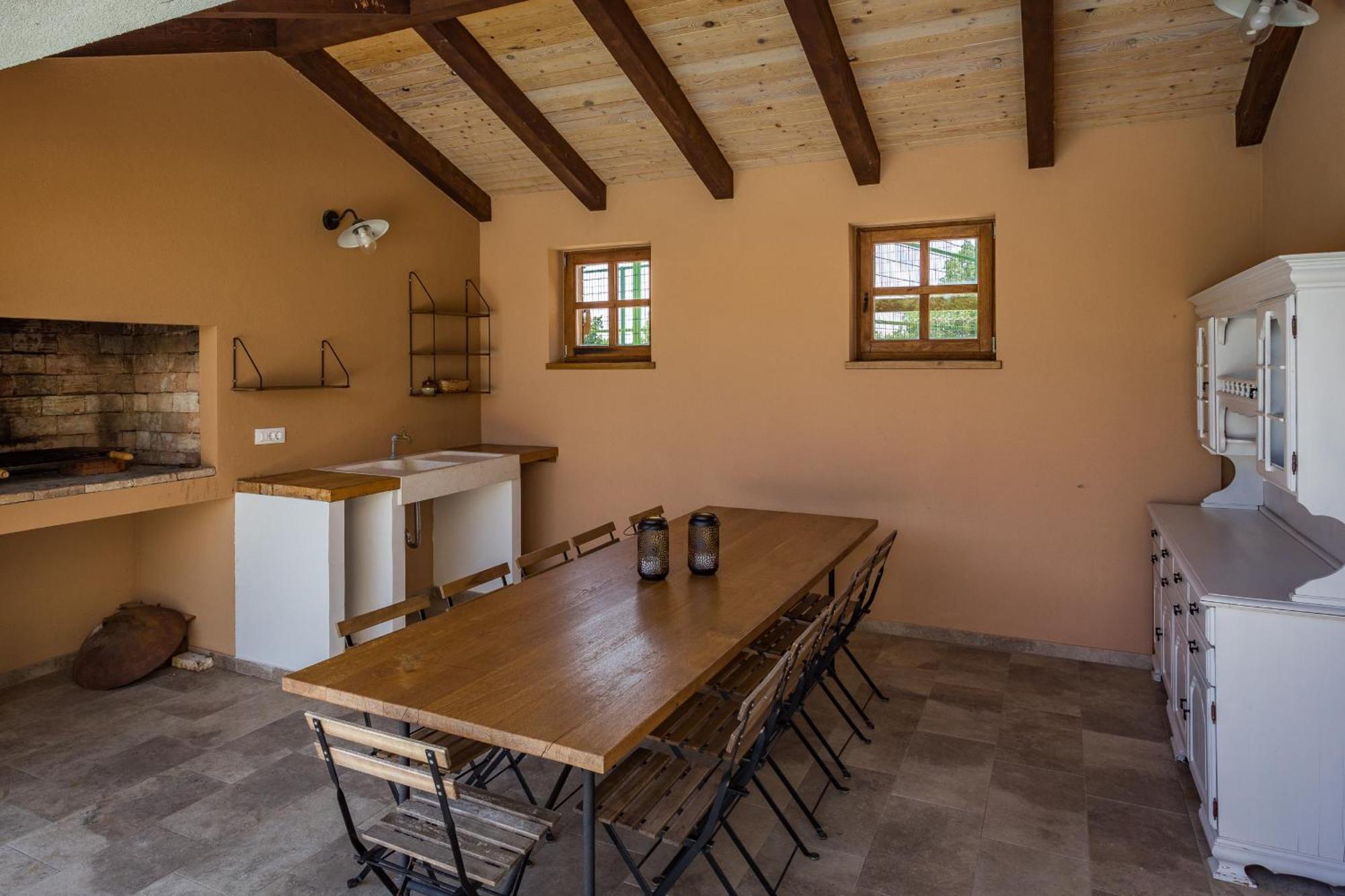 Villa Cirka for 14 persons Svetvinčenat Esterno foto
