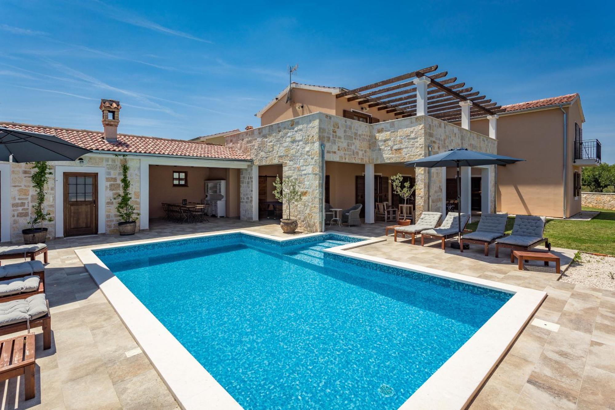 Villa Cirka for 14 persons Svetvinčenat Esterno foto